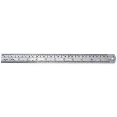 Acél mérővonalzó metrikus / inch 300 mm CK T3530 12 Acél mérővonalzó metrikus / inch 300 mm CK T3530 12