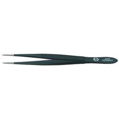 C.K. Univerzális csipesz 115mm 4.1/2 lekerekített hegyekkel, fekete bevonattal T2302 C.K. Univerzális csipesz 115mm 4.1/2 lekerekített hegyekkel, fekete bevonattal T2302