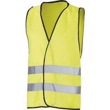 FÉNYVISSZAVERŐS VÉDŐMELLÉNY-POLIÉSZTER, NEONSÁRGA FÉNYVISSZAVERŐS VÉDŐMELLÉNY-POLIÉSZTER, NEONSÁRGA