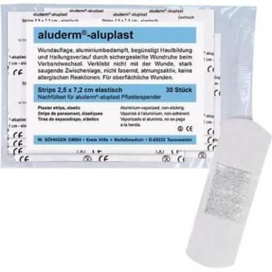 Sebkötöző utántöltő sebtapasz adagolóhoz Aluderm®-aluplast Sebkötöző utántöltő sebtapasz adagolóhoz Aluderm®-aluplast
