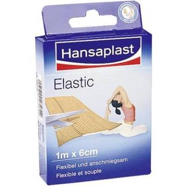 HANSAPLAST ELASTIC STANDARD 1 M X 6 CM HANSAPLAST ELASTIC STANDARD 1 M X 6 CM