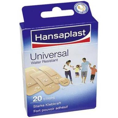 HANSAPLAST UNIVERSAL TAPASZCSÍKOK, 20 DB, 4 MÉRET HANSAPLAST UNIVERSAL TAPASZCSÍKOK, 20 DB, 4 MÉRET