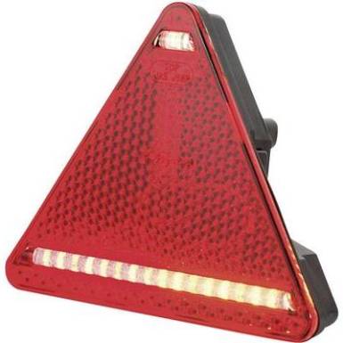 LED-es h&aacute;romsz&ouml;g alak&uacute; ut&aacute;nfut&oacute; l&aacute;mpa, 12/24 V, SecoR&uuml;t 95328