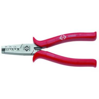 C.K. 430005 Racsnis krimpelő fog&oacute; &eacute;rv&eacute;gh&uuml;velyekhez 0.25-2.5 mm&sup2;