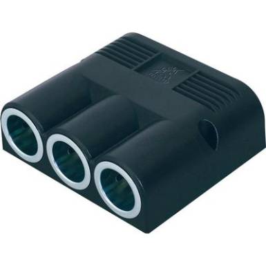 ProCar 3 részes szivargyújtó elosztó, szerelhető, 16A, 12/24V ProCar 3 részes szivargyújtó elosztó, szerelhető, 16A, 12/24V