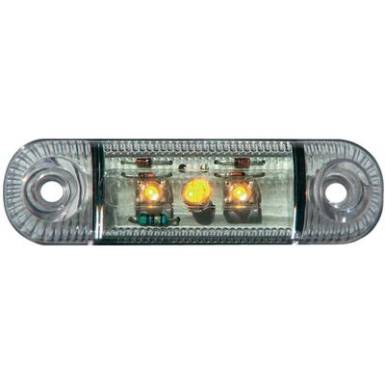 LED-es oldalsó helyzetjelző lámpa, rövid, narancs, 12/24 V, SecoRüt 61281 LED-es oldalsó helyzetjelző lámpa, rövid, narancs, 12/24 V, SecoRüt 61281