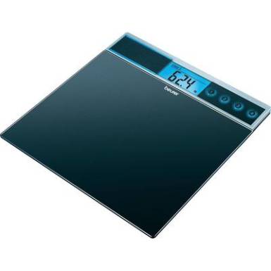 Beszélő, digitális személymérleg, üveg, 150 kg, Beurer GS 39, 744.00 Beszélő, digitális személymérleg, üveg, 150 kg, Beurer GS 39, 744.00