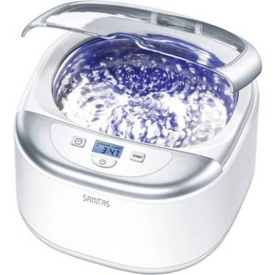 Ultrahangos tisztító, 550 ml, 50 W, műanyag, Sanitas SUR 42 609.10 Ultrahangos tisztító, 550 ml, 50 W, műanyag, Sanitas SUR 42 609.10