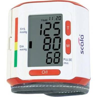 Digitális csuklós vérnyomásmérő, Scala SC 6400, 2184 Digitális csuklós vérnyomásmérő, Scala SC 6400, 2184