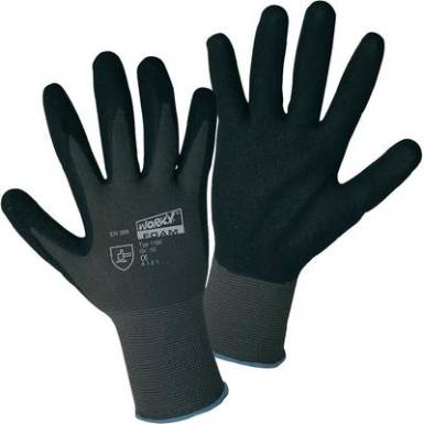 Kesztyű, nitril, FOAM-Sandy, méret:9 Kesztyű, nitril, FOAM-Sandy, méret:9