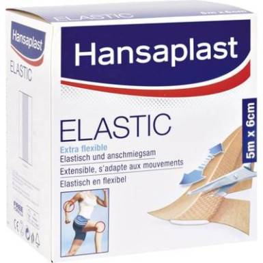 HANSAPLAST ELASTIC 5 M X 6 CM HANSAPLAST ELASTIC 5 M X 6 CM
