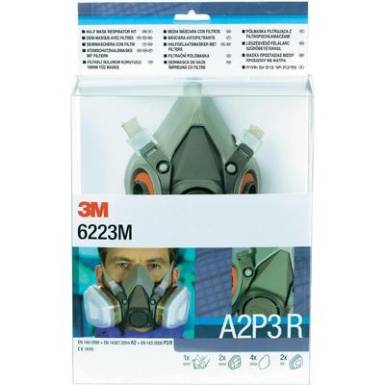 3M Gáz- és gőz ellen védő maszk készlet DE272917373 Szűrőosztály/Védelmi fok: ASP3 1 db 3M Gáz- és gőz ellen védő maszk készlet DE272917373 Szűrőosztály/Védelmi fok: ASP3 1 db