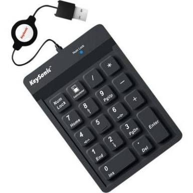 Gumi billentyűzet, Keysonic ACK-118 BK Gumi billentyűzet, Keysonic ACK-118 BK