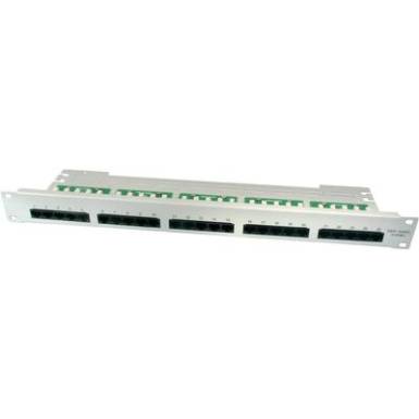 Beépíthető ISDN patch panel 25db-os CAT3 Digitus 19 RAL 7035 Beépíthető ISDN patch panel 25db-os CAT3 Digitus 19 RAL 7035