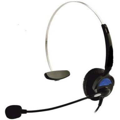 Headset vezetékes telefonokhoz, mono Mono KJ-97 On Ear Headset vezetékes telefonokhoz, mono Mono KJ-97 On Ear