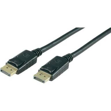 DisplayPort csatlakoz&oacute;k&aacute;bel [1x DisplayPort dug&oacute;  1x DisplayPort dug&oacute;] 2 m fekete