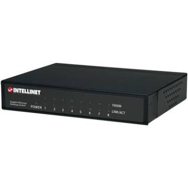 H&aacute;l&oacute;zati switch, RJ45 Intellinet 530347 1000 Mbit/s