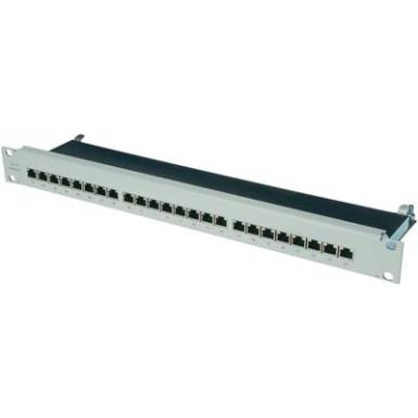 Beépíthető ISDN patch panel 25db-os CAT6a Digitus 19 RAL 7035 1HE Beépíthető ISDN patch panel 25db-os CAT6a Digitus 19 RAL 7035 1HE