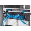 10"-os rack szekrény, hálózati szerverszekrény, zárható üvegajtóval Digitus DN-10-05U-1 5 HE