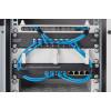10"-os rack szekrény, hálózati szerverszekrény, zárható üvegajtóval Digitus DN-10-05U-1 5 HE