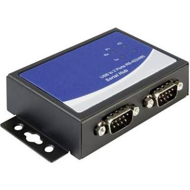 USB 2.0 adapter 2 x D-SUB aljzat 9 pól. - 1 x USB 2.0 aljzat B, fekete Delock USB 2.0 adapter 2 x D-SUB aljzat 9 pól. - 1 x USB 2.0 aljzat B, fekete Delock