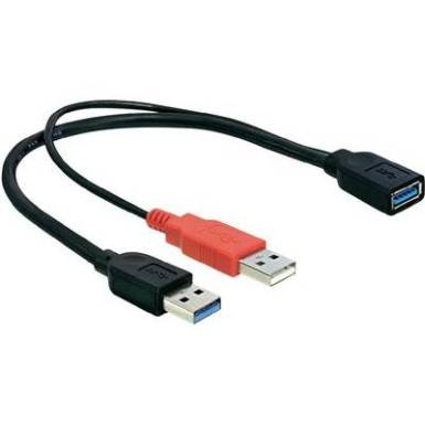 Átalakító, USB 3.0 A típusú aljról + USB 3.0 A típusú dugóról USB 2.0 A típusú dugóra, Delock Átalakító, USB 3.0 A típusú aljról + USB 3.0 A típusú dugóról USB 2.0 A típusú dugóra, Delock