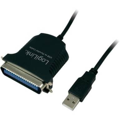 LOGILINK USB 1.1 USB / párhuzamos adapter USB 1.1 csatlakozó A / Centronics csatlakozó Fekete 1.8m LOGILINK USB 1.1 USB / párhuzamos adapter USB 1.1 csatlakozó A / Centronics csatlakozó Fekete 1.8m
