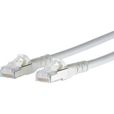 RJ45 H&aacute;l&oacute;zati csatlakoz&oacute;k&aacute;bel, CAT 6A S/FTP [1x RJ45 dug&oacute; - 1x RJ45 dug&oacute;] 3 m, feh&eacute;r BTR Netcom