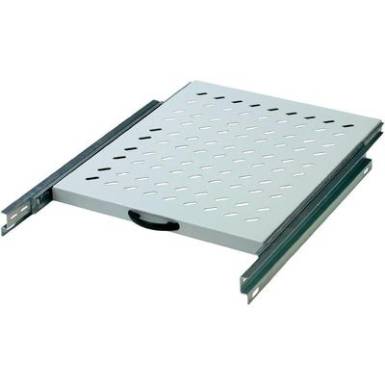 Polcok sz&uuml;rke h&aacute;l&oacute;zati szekr&eacute;nyekhez, 800 mm-es be&eacute;p&iacute;t&eacute;si m&eacute;lys&eacute;ggel, Digitus DN-19 TRAY-2-800