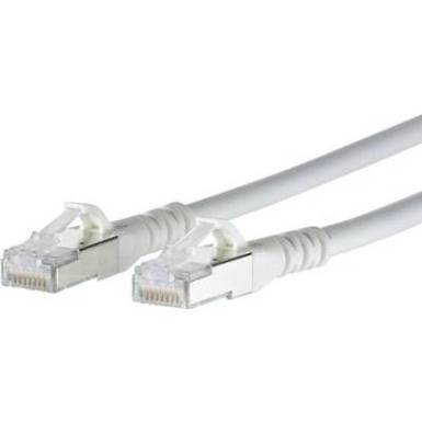 RJ45 H&aacute;l&oacute;zati csatlakoz&oacute;k&aacute;bel, CAT 6A S/FTP [1x RJ45 dug&oacute; - 1x RJ45 dug&oacute;] 5 m, feh&eacute;r BTR Netcom