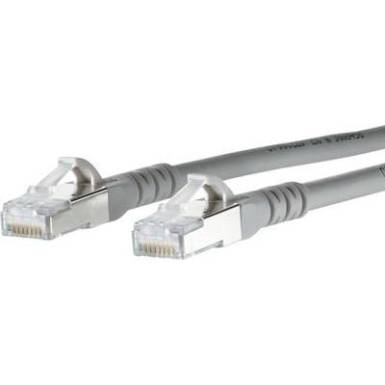 RJ45 H&aacute;l&oacute;zati csatlakoz&oacute;k&aacute;bel, CAT 6A S/FTP [1x RJ45 dug&oacute; - 1x RJ45 dug&oacute;] 0,5 m, sz&uuml;rke BTR Netcom