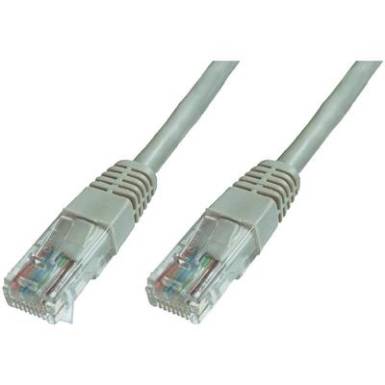 RJ45 Hálózat csatlakozókábel CAT 6 U/UTP 1x RJ45 dugó - 1x RJ45 dugó 0.50 m Szürke UL minősített Digitus RJ45 Hálózat csatlakozókábel CAT 6 U/UTP 1x RJ45 dugó - 1x RJ45 dugó 0.50 m Szürke UL minősített Digitus