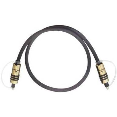 Toslink digit&aacute;lis Audio csatlakoz&oacute;k&aacute;bel [1x Toslink dug&oacute; (ODT) - 1x Toslink dug&oacute; (ODT)] 0.5 m sz&uuml;rke Oehlbach