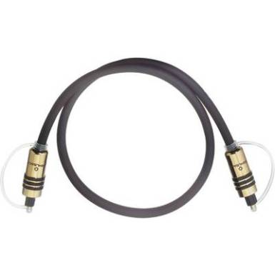Toslink digit&aacute;lis Audio csatlakoz&oacute;k&aacute;bel [1x Toslink dug&oacute; (ODT) - 1x Toslink dug&oacute; (ODT)] 2 m sz&uuml;rke Oehlbach