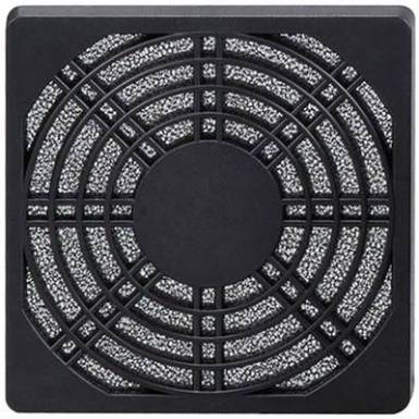 Ventilátor szűrő, 80 mm, fekete, Akasa 28513C48B Ventilátor szűrő, 80 mm, fekete, Akasa 28513C48B