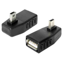 DELOCK Átalakító USB micro-B male to USB 2.0-A female OTG, 270 fokos