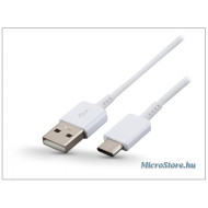 SAMSUNG Adatátvitel adatkábel és töltő (USB Type-C, 120 cm hosszú) FEHÉR EP-DN930CWE 66167