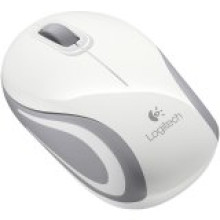 LOGITECH LOGITECH Wireless Mini Mouse M187 - EMEA - WHITE 910-002735