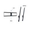 Multibrackets fali rögzítő LCD/PLAZMA/LED univerzális, dönthető 46"-63" fekete színű