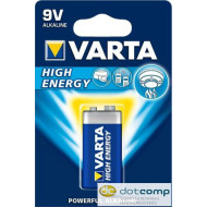 Varta High Energy alkáli elem 9V 6RL61 (1db/csomag) /4922121411/