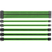 Thermaltake TtMod Sleeve moduláris tápkábel kit 0.3m fekete-zöld
