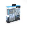 PLATINET IN-EAR sport fülhallgató mikrofonnal, karpánttal - kék (PM1070BL)