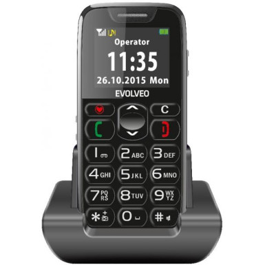 Evolveo EP-500 Easyphone időstelefon - fekete