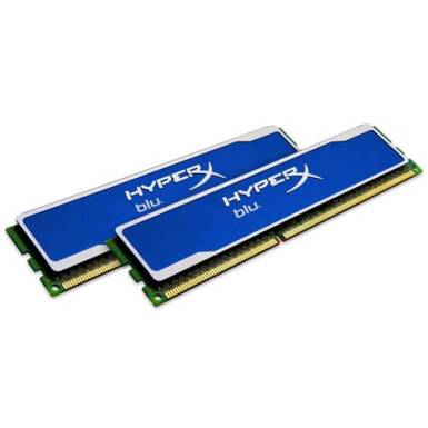 KINGSTON 4GB DDR3 1600MHz CL9 DIMM (Kit of 2) HYPERX XMP Blu Edition