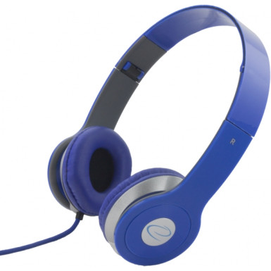 ESPERANZA TECHNO sztereó fejhallgató kék EH145B