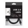 Gembird USB 2.0 AM/AM Cable, 6FT, Black CCP-USB2-AMAM-6