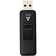V7 - FUTUREPATH 32GB FLASH DRIVE USB 2.0 BLACK  VF232GAR-3E