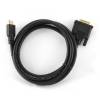 Gembird Adatkábel HDMI-DVI 1,8 m aranyozott csatlakozó /CC-HDMI-DVI-6/