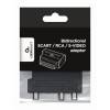 Gembird Adapter SCART -- 3x RCA + 1 S-Video /CCV-4415/