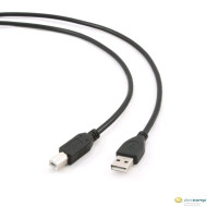 Gembird USB A-B printer kábel 3m fekete /CCP-USB2-AMBM-10/